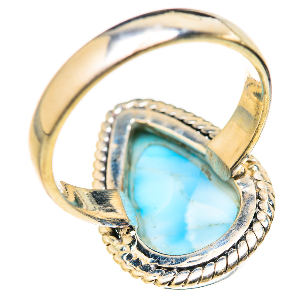 Larimar Rings handcrafted by Ana Silver Co - RING127944 - Photo 3