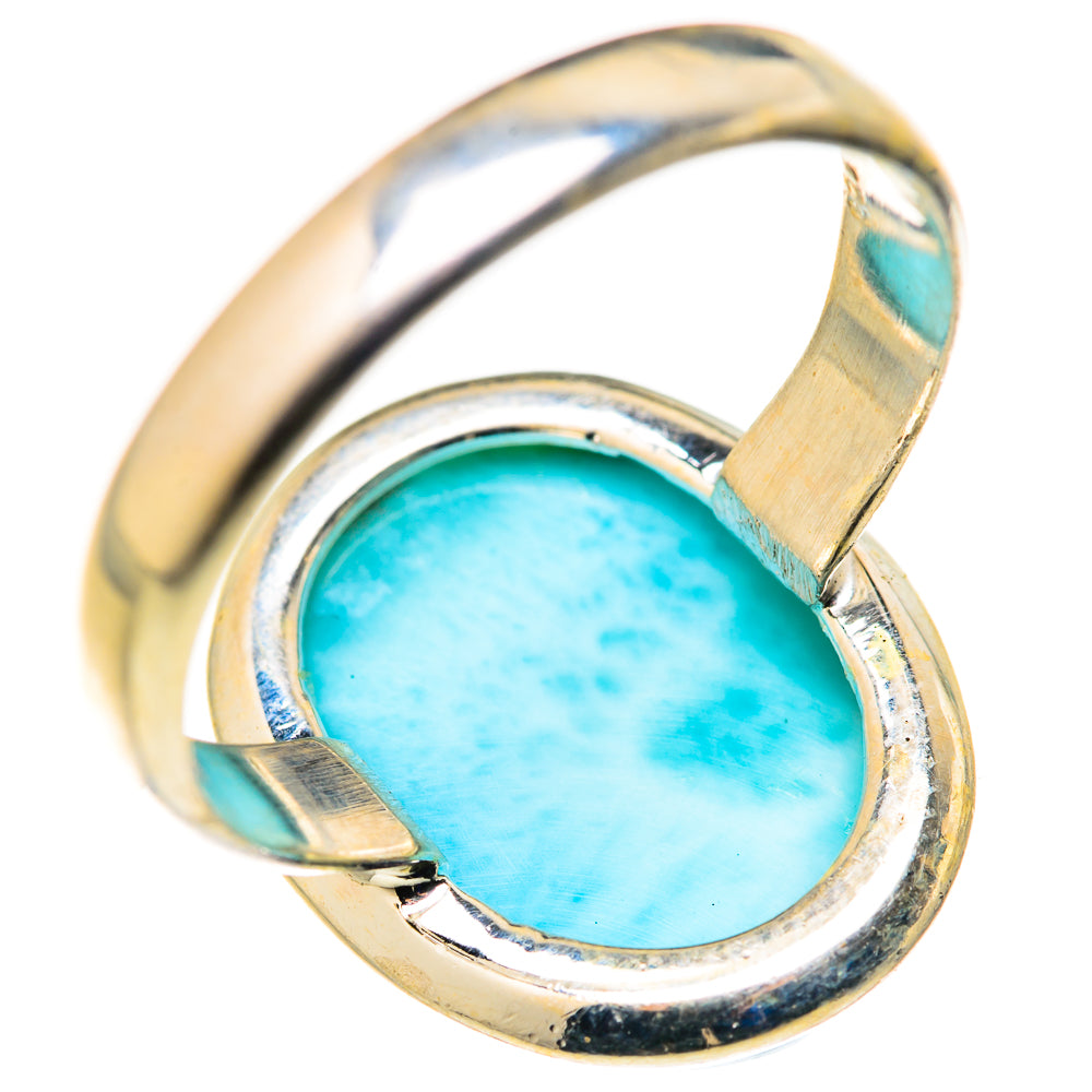 Larimar Rings handcrafted by Ana Silver Co - RING127946 - Photo 3