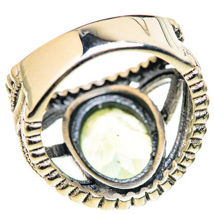 Prehnite Rings handcrafted by Ana Silver Co - RING127950 - Photo 3