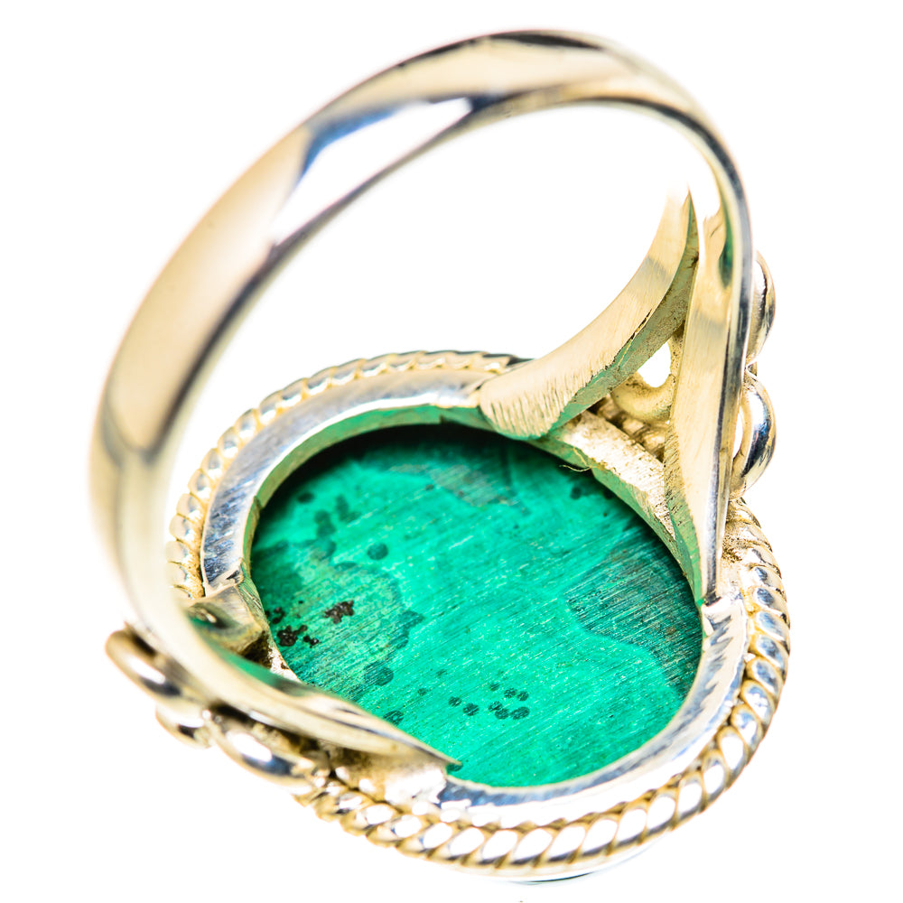 Malachite Rings handcrafted by Ana Silver Co - RING127953 - Photo 3