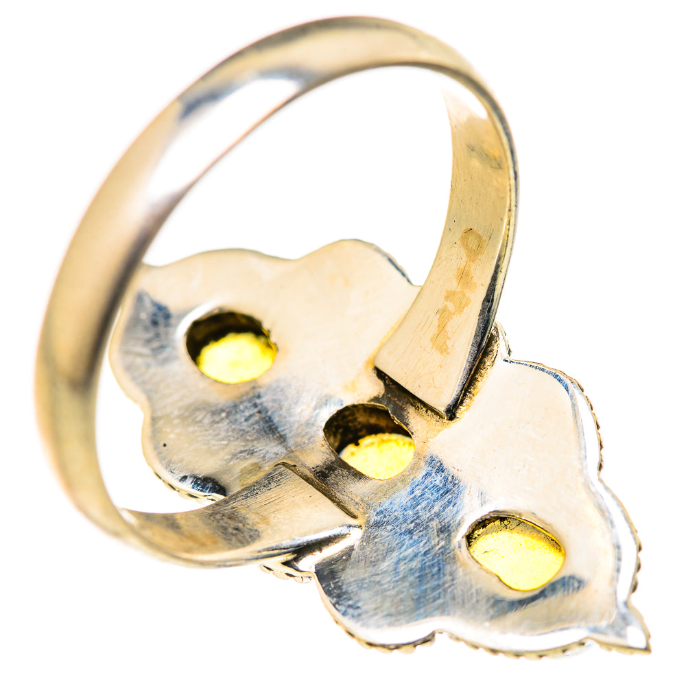 Ethiopian Opal Rings handcrafted by Ana Silver Co - RING127960 - Photo 3