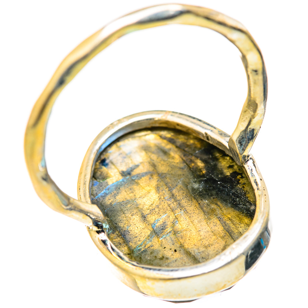 Labradorite Rings handcrafted by Ana Silver Co - RING127963 - Photo 3