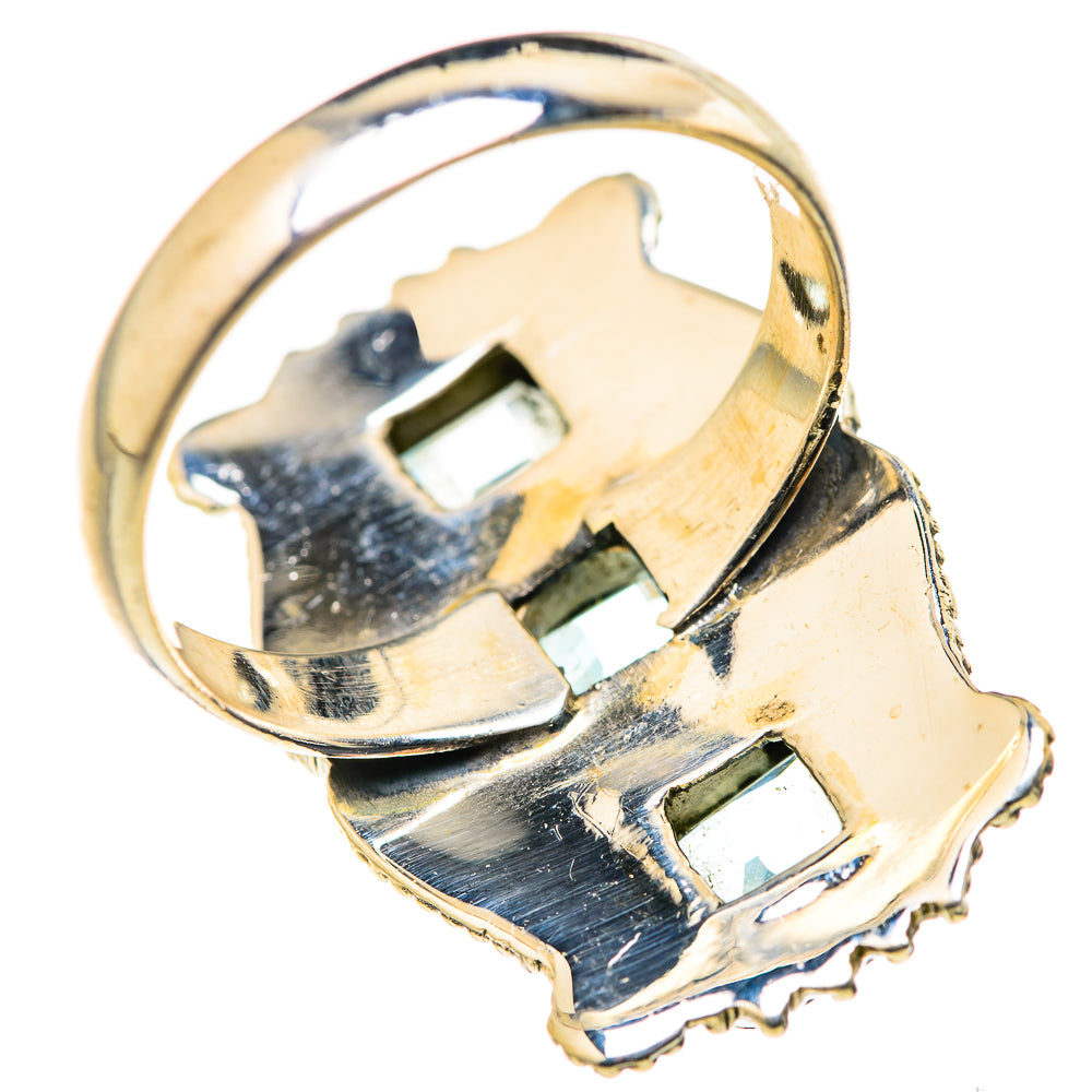 Blue Topaz Rings handcrafted by Ana Silver Co - RING127964 - Photo 3