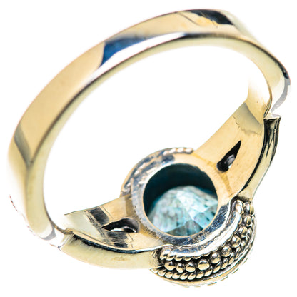 Blue Topaz Rings handcrafted by Ana Silver Co - RING127968 - Photo 3