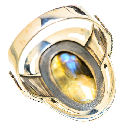 Labradorite Rings handcrafted by Ana Silver Co - RING127969 - Photo 3