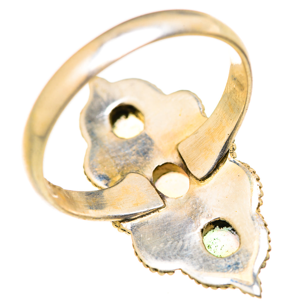 Ethiopian Opal Rings handcrafted by Ana Silver Co - RING127977 - Photo 3
