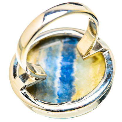 Blue Scheelite Rings handcrafted by Ana Silver Co - RING127984 - Photo 3