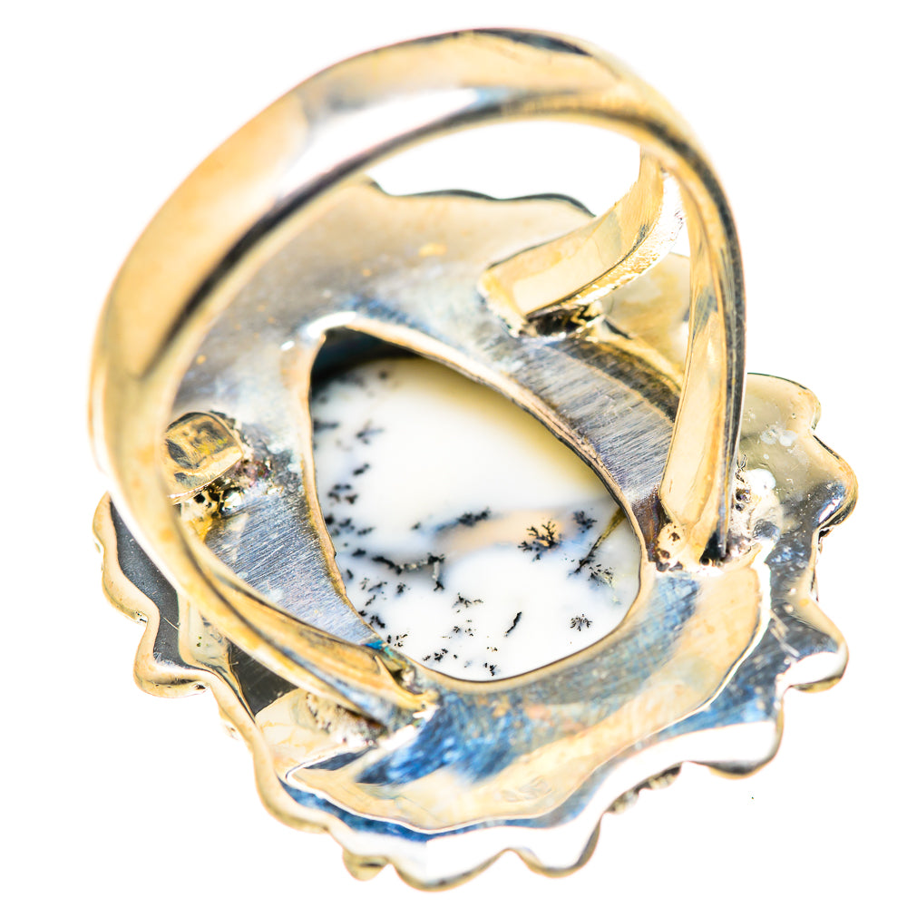 Dendritic Opal Rings handcrafted by Ana Silver Co - RING128007 - Photo 3