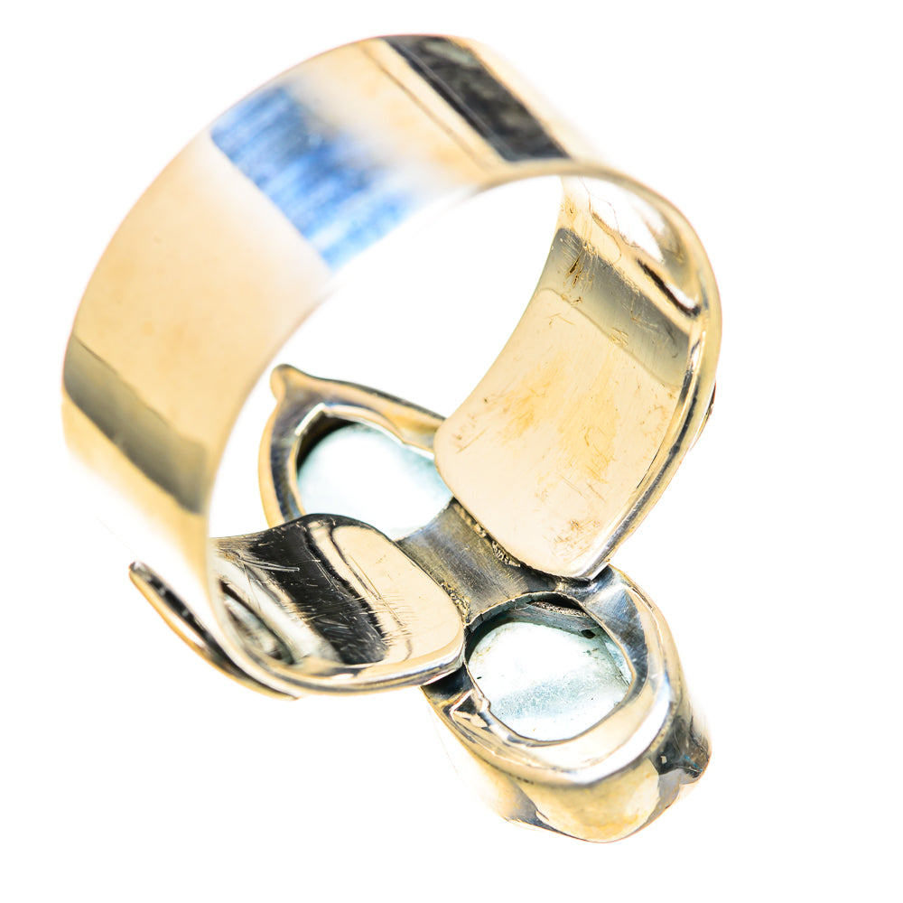 Aquamarine Rings handcrafted by Ana Silver Co - RING128012 - Photo 3