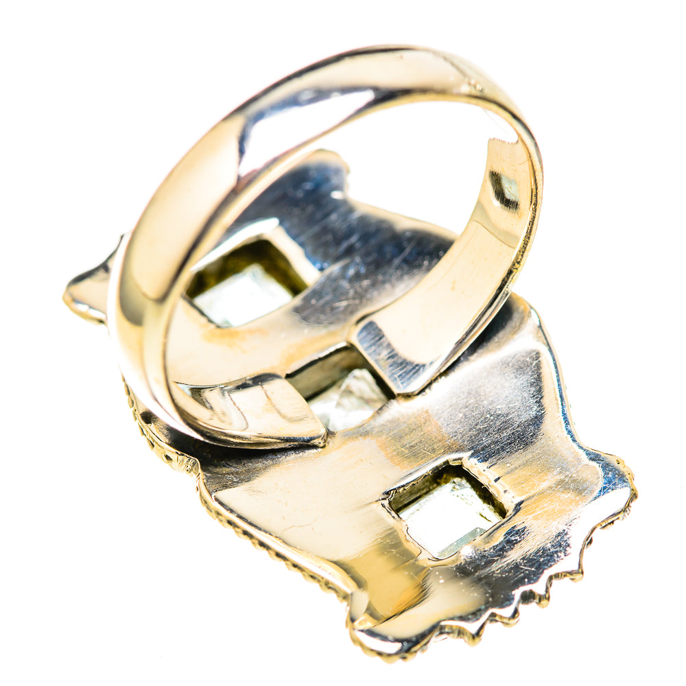 Blue Topaz Rings handcrafted by Ana Silver Co - RING128013 - Photo 3