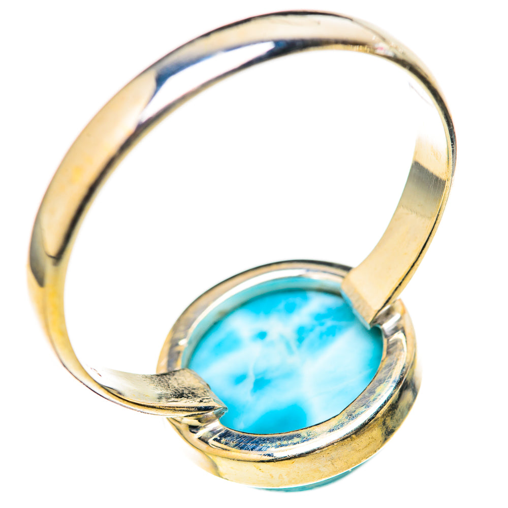 Larimar Rings handcrafted by Ana Silver Co - RING128014 - Photo 3