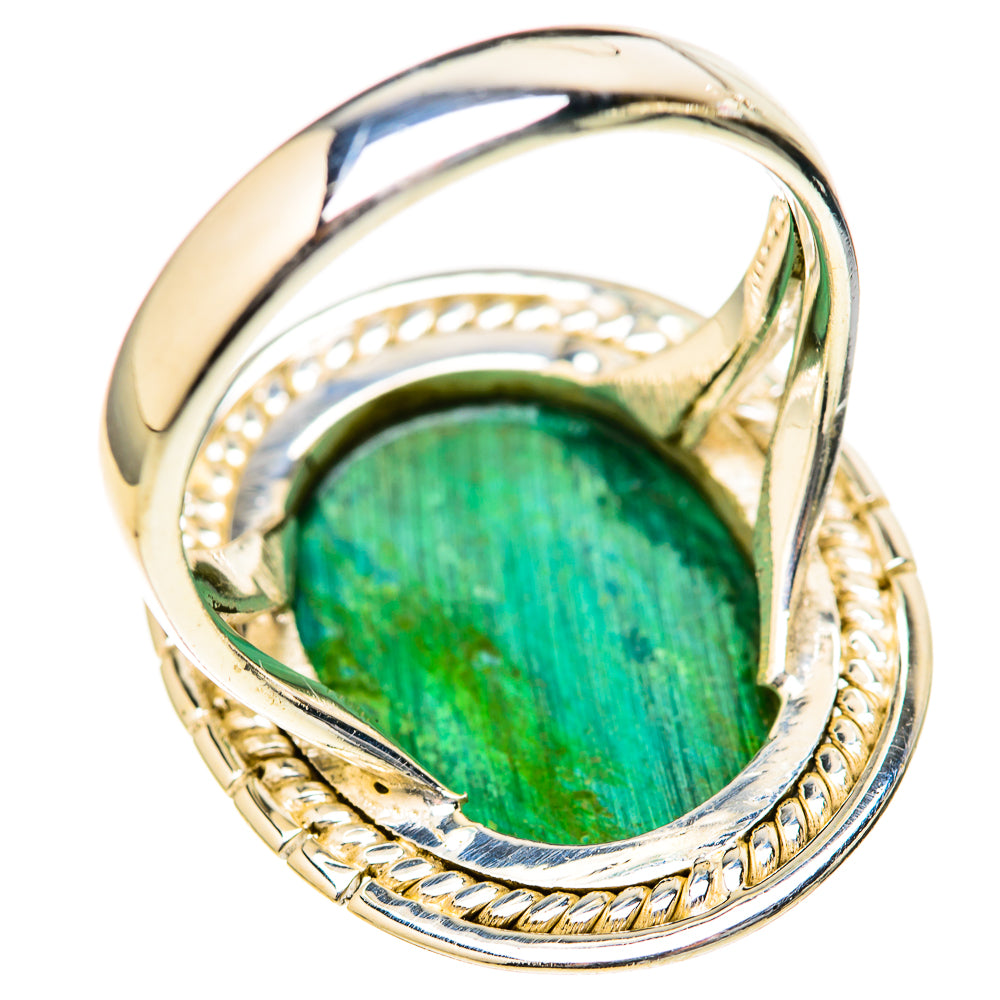 Malachite Rings handcrafted by Ana Silver Co - RING128019 - Photo 3