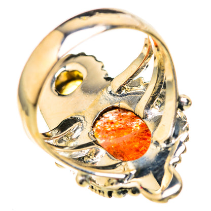 Sunstone Rings handcrafted by Ana Silver Co - RING128022 - Photo 3