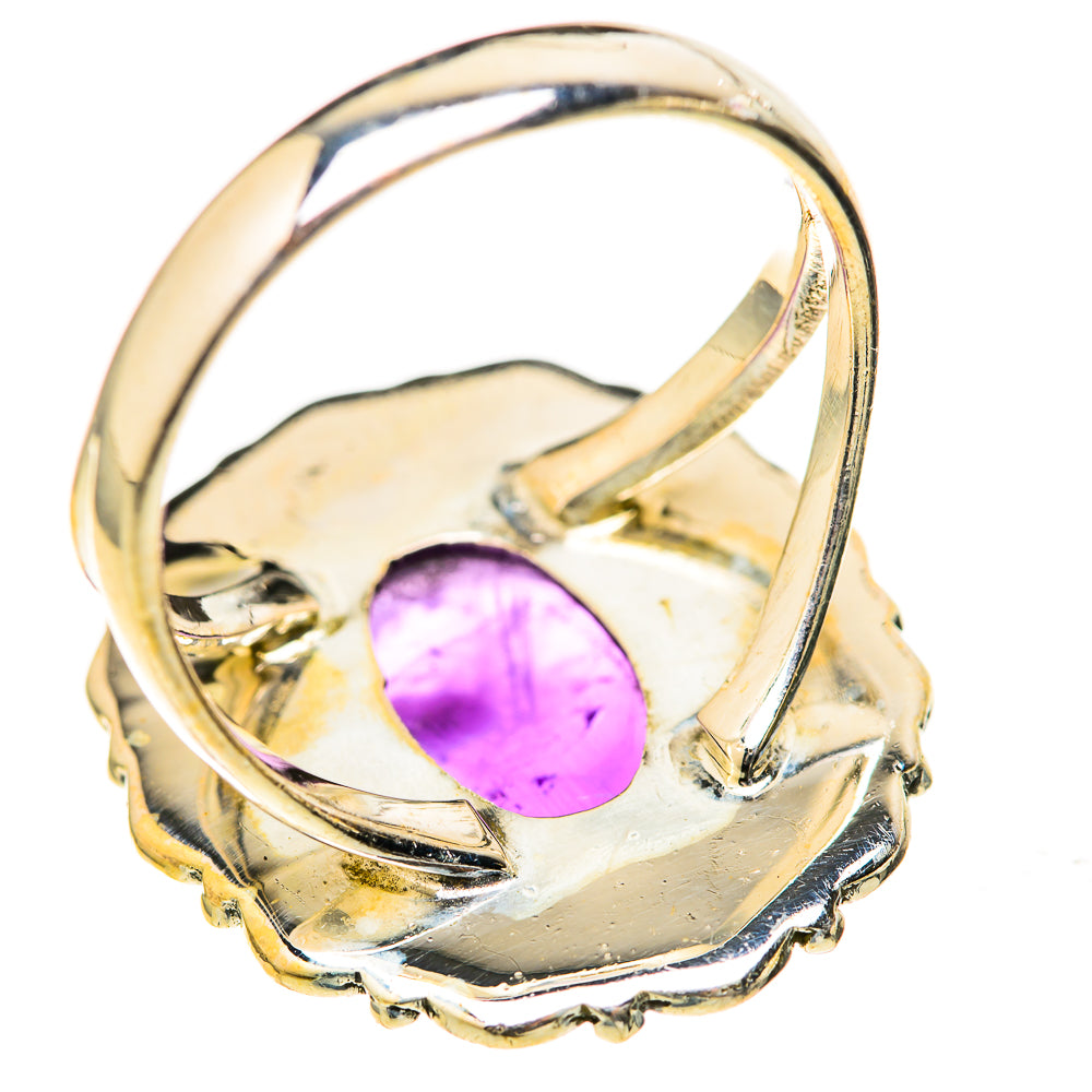 Amethyst Rings handcrafted by Ana Silver Co - RING128024 - Photo 3