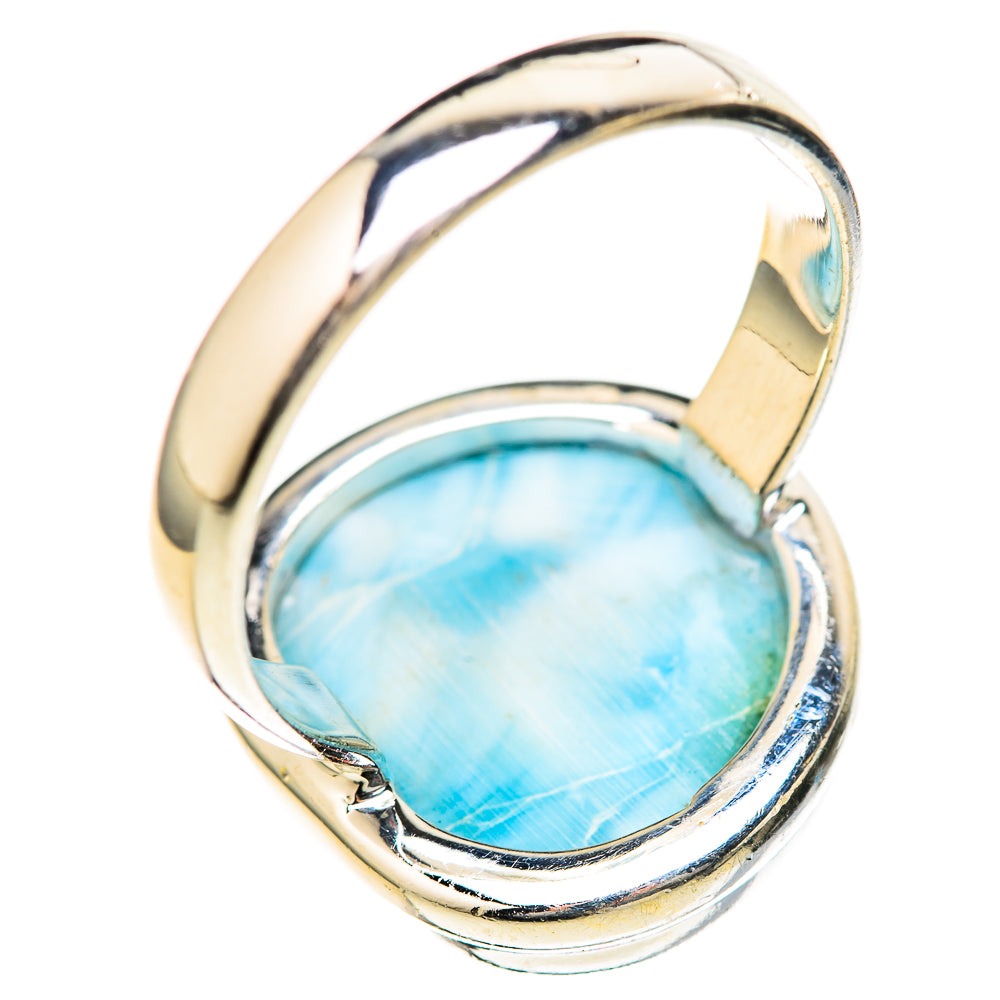 Larimar Rings handcrafted by Ana Silver Co - RING128038 - Photo 3