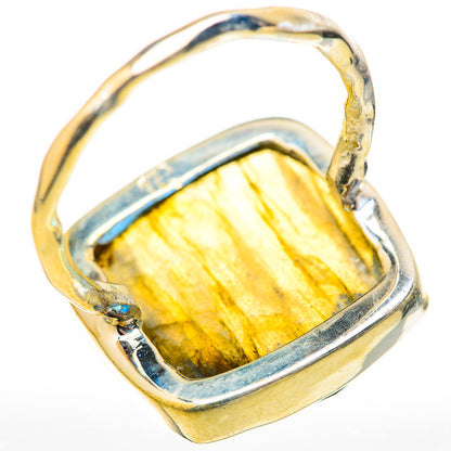 Labradorite Rings handcrafted by Ana Silver Co - RING128042 - Photo 3