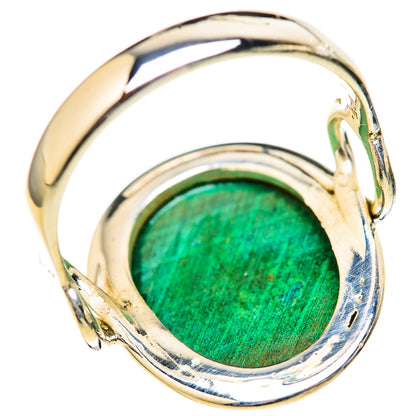 Malachite Rings handcrafted by Ana Silver Co - RING128047 - Photo 3
