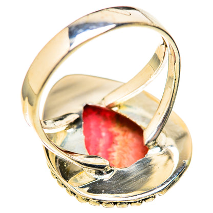 Rhodochrosite Rings handcrafted by Ana Silver Co - RING128051 - Photo 3