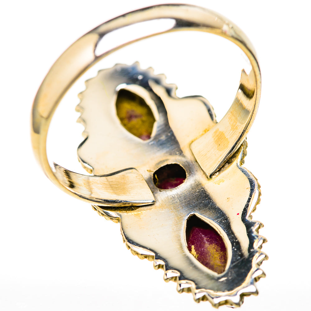 Red Sillimanite Rings handcrafted by Ana Silver Co - RING128052 - Photo 3