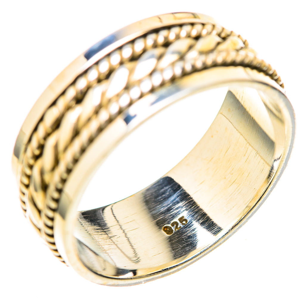 Meditation Spinner Rings handcrafted by Ana Silver Co - RING128056 - Photo 3