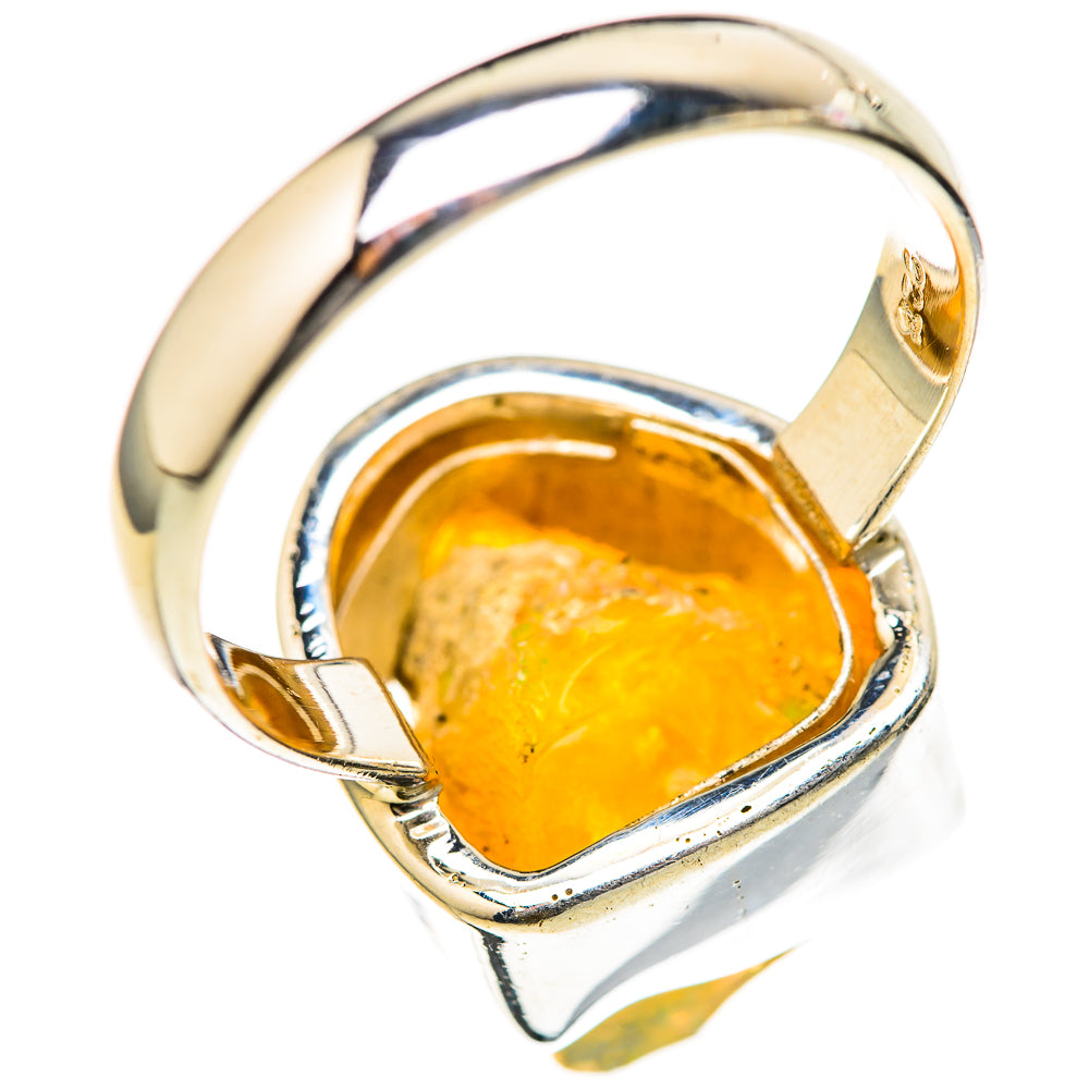 Ethiopian Opal Rings handcrafted by Ana Silver Co - RING128062 - Photo 3
