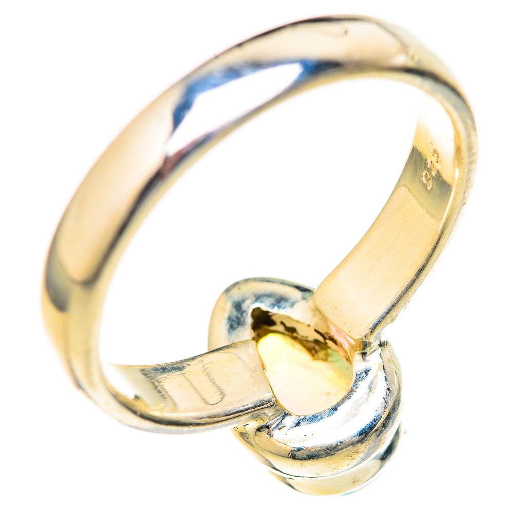 Ethiopian Opal Rings handcrafted by Ana Silver Co - RING128063 - Photo 3