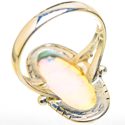 Aura Opal Rings handcrafted by Ana Silver Co - RING128065 - Photo 3
