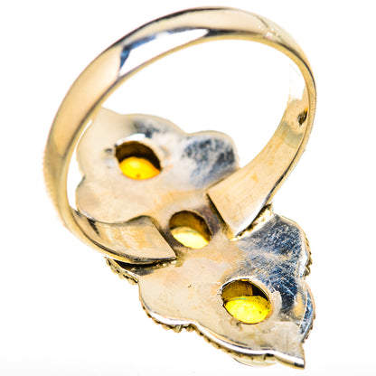 Ethiopian Opal Rings handcrafted by Ana Silver Co - RING128067 - Photo 3