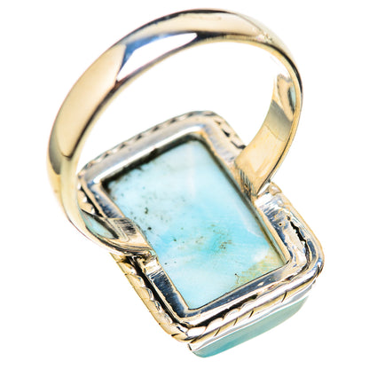 Larimar Rings handcrafted by Ana Silver Co - RING128069 - Photo 3