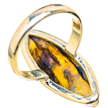 Labradorite Rings handcrafted by Ana Silver Co - RING128070 - Photo 3