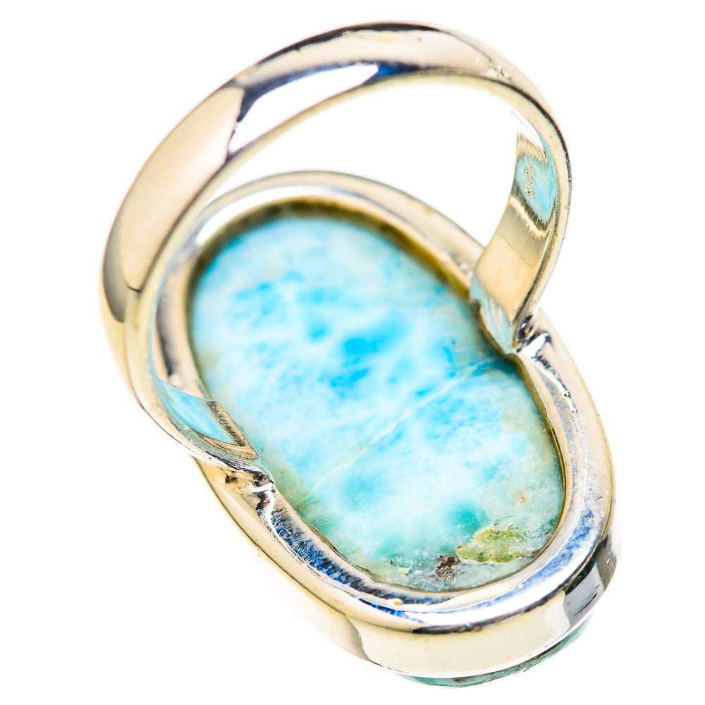 Larimar Rings handcrafted by Ana Silver Co - RING128071 - Photo 3