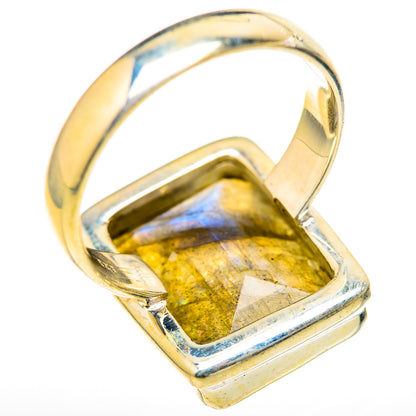 Labradorite Rings handcrafted by Ana Silver Co - RING128072 - Photo 3