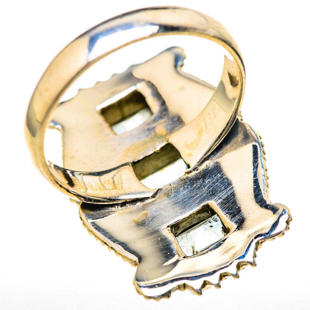 Blue Topaz Rings handcrafted by Ana Silver Co - RING128073 - Photo 3