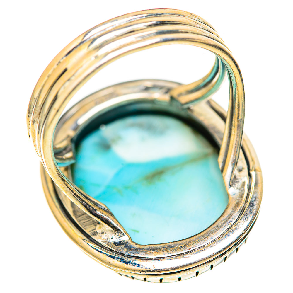 Larimar Rings handcrafted by Ana Silver Co - RING128074 - Photo 3