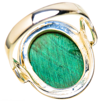 Malachite Rings handcrafted by Ana Silver Co - RING128077 - Photo 3