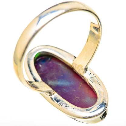 Aura Opal Rings handcrafted by Ana Silver Co - RING128089 - Photo 3