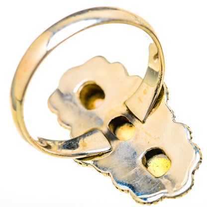 Rainbow Moonstone Rings handcrafted by Ana Silver Co - RING128092 - Photo 3