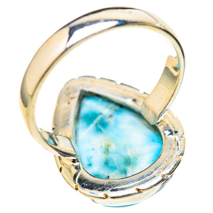 Larimar Rings handcrafted by Ana Silver Co - RING128094 - Photo 3