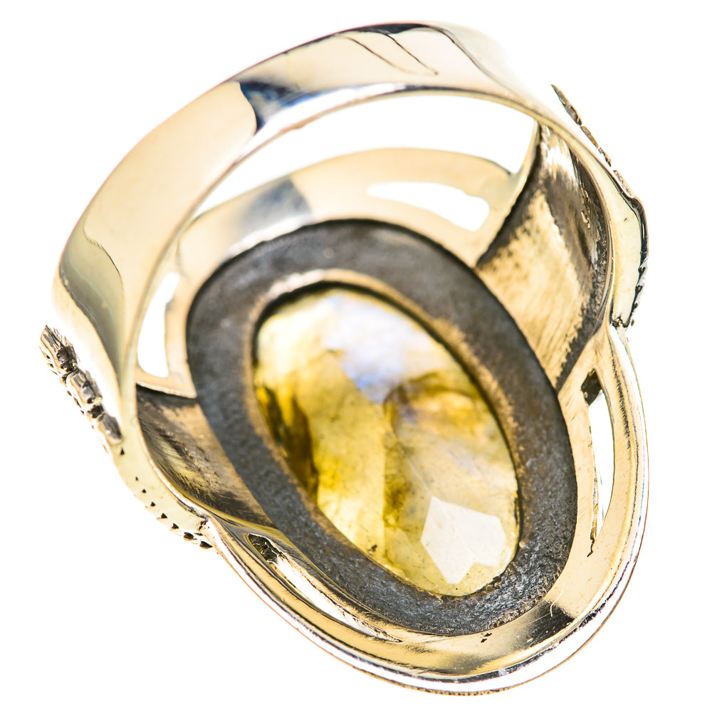 Labradorite Rings handcrafted by Ana Silver Co - RING128095 - Photo 3