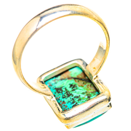 Shattuckite Rings handcrafted by Ana Silver Co - RING128097 - Photo 3
