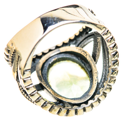Prehnite Rings handcrafted by Ana Silver Co - RING128100 - Photo 3