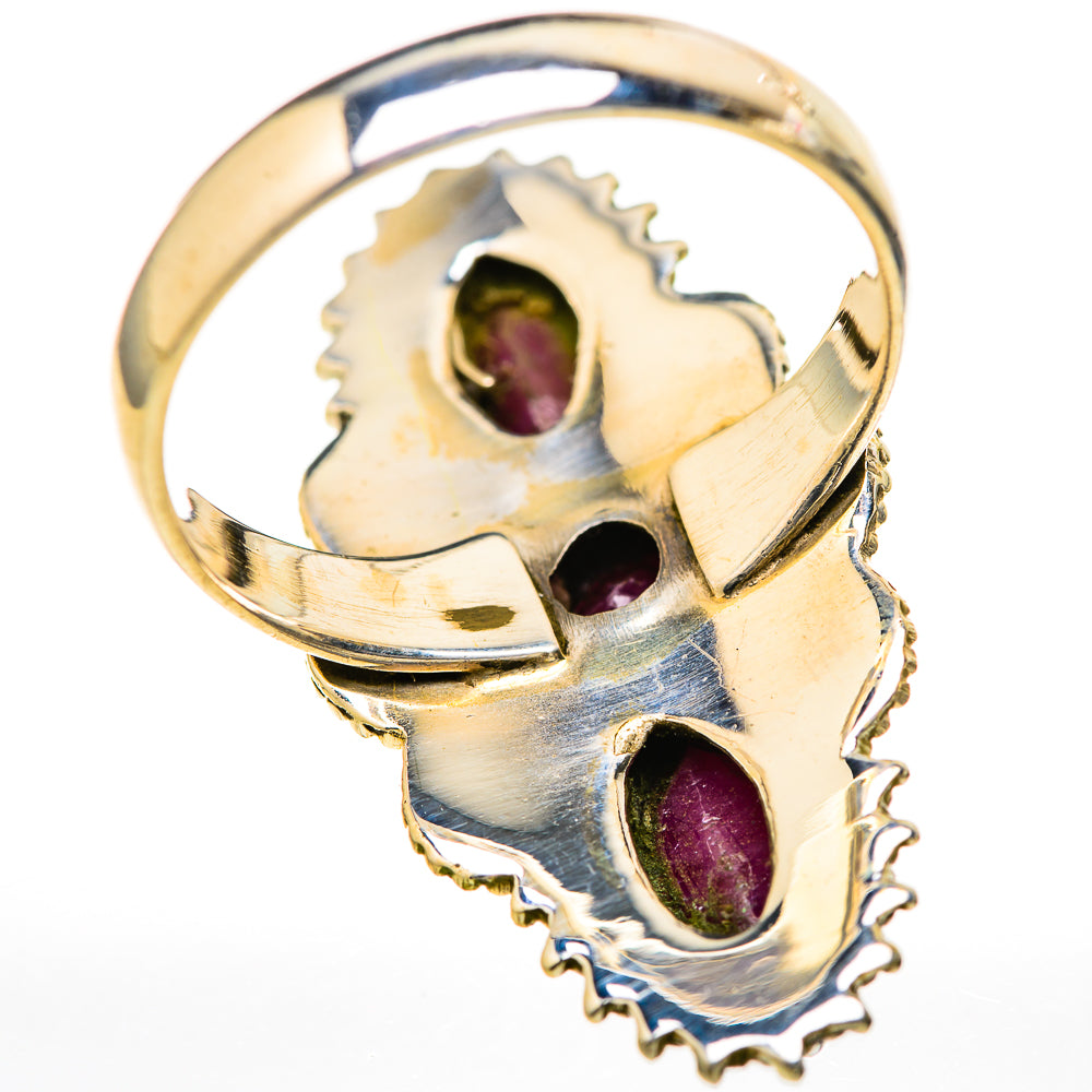 Red Sillimanite Rings handcrafted by Ana Silver Co - RING128107 - Photo 3