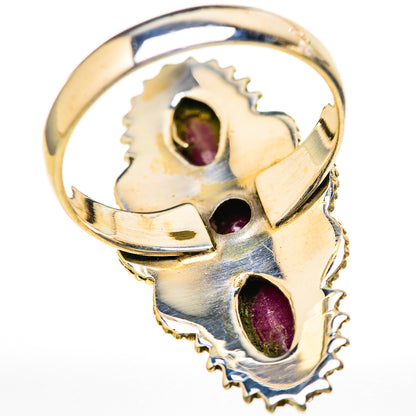 Red Sillimanite Rings handcrafted by Ana Silver Co - RING128107 - Photo 3