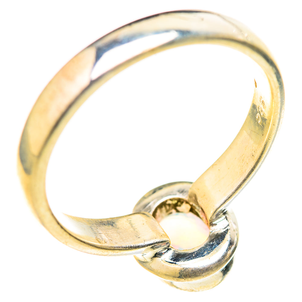 Ethiopian Opal Rings handcrafted by Ana Silver Co - RING128118 - Photo 3