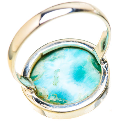 Larimar Rings handcrafted by Ana Silver Co - RING128120 - Photo 3