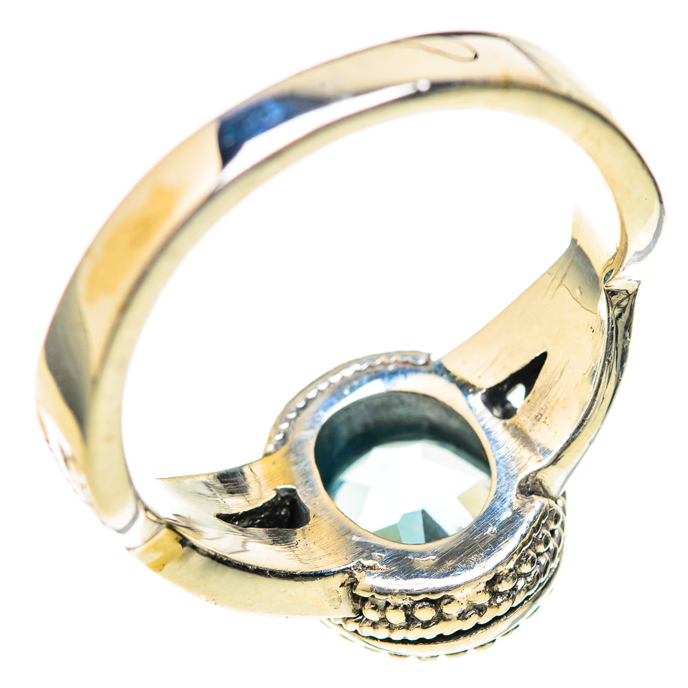 Blue Topaz Rings handcrafted by Ana Silver Co - RING128124 - Photo 3