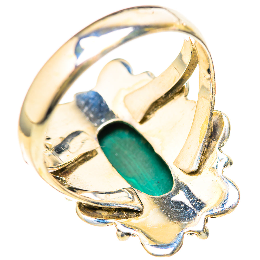 Malachite Rings handcrafted by Ana Silver Co - RING128128 - Photo 3