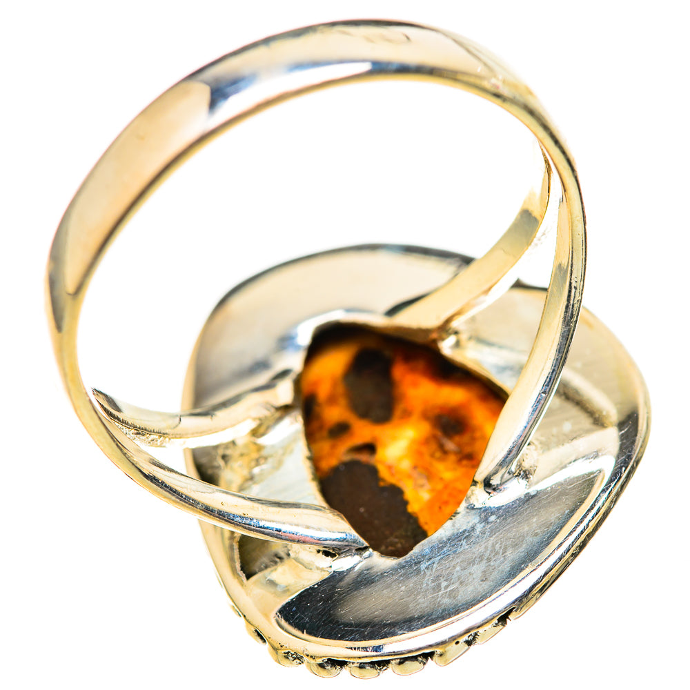 Septarian Nodule Rings handcrafted by Ana Silver Co - RING128131 - Photo 3