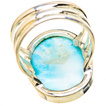 Larimar Rings handcrafted by Ana Silver Co - RING128146 - Photo 3