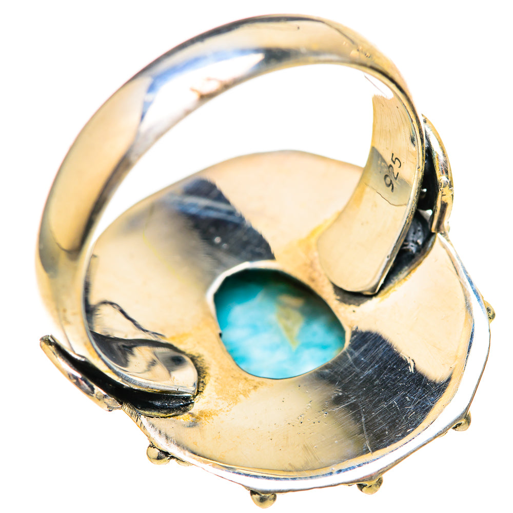 Larimar Rings handcrafted by Ana Silver Co - RING128148 - Photo 3